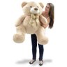 urso de pel cia gigante 1 metro guto areia ambiente 1