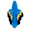 arara de pel cia 35 cm azul com amarelo verso