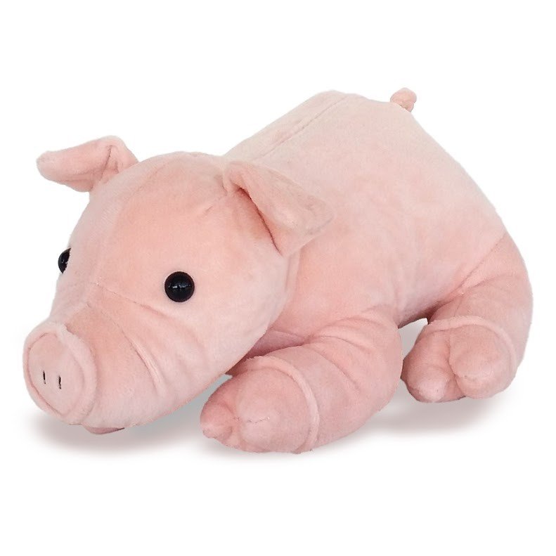 Porco De Pel cia 43 Cm Deitado Rodolf Rosa porco-de-pel-cia-43-cm-deitado-rodolf-rosa