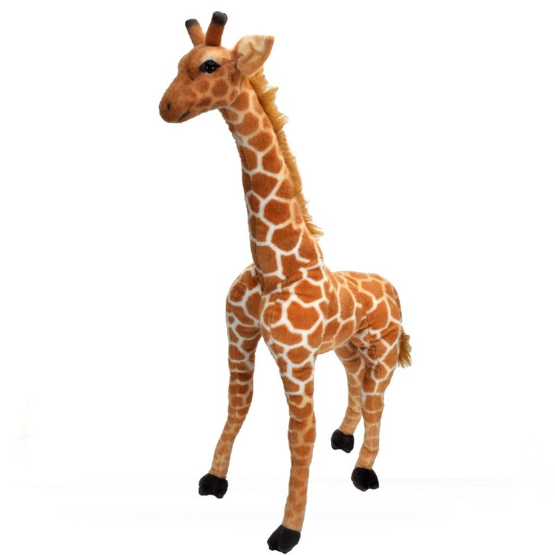 girafa de pel cia 1 metro de 30 cm safari realista