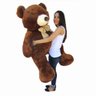 urso de pel cia gigante 1 metro e 30 cm guto marrom
