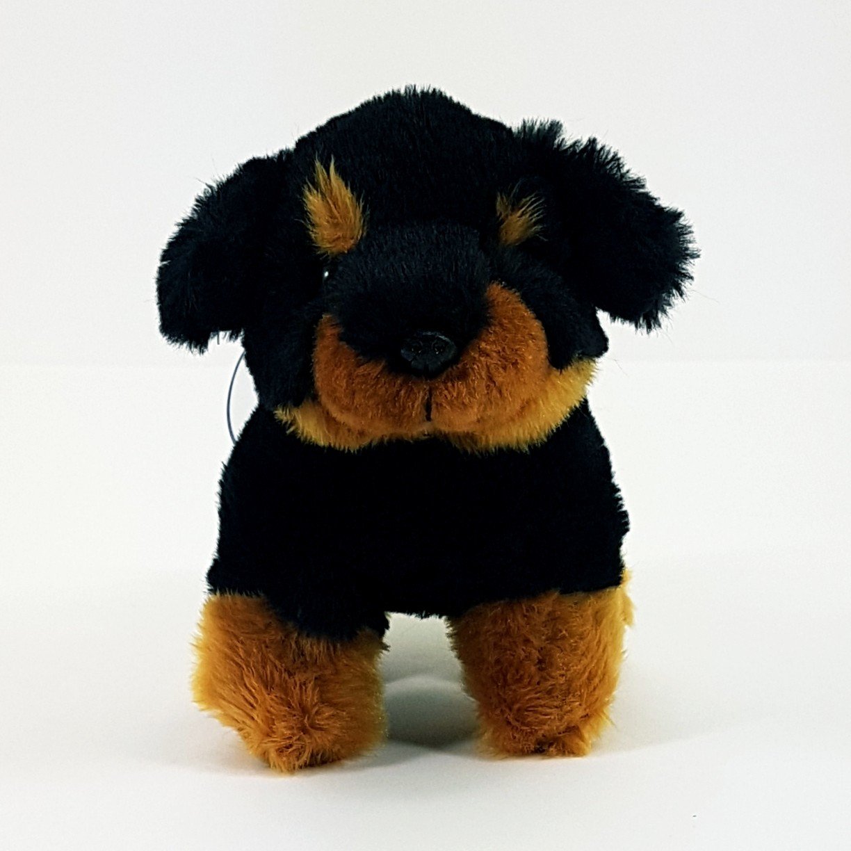 Cachorro de Pelúcia 16 cm - Schely Filhote Rottweiler Preto