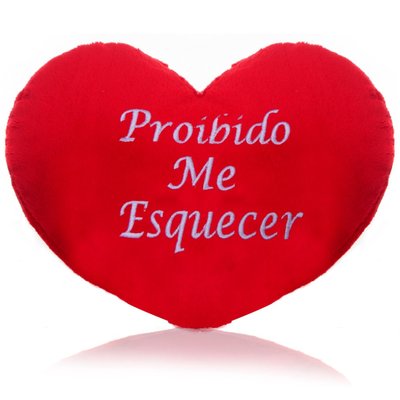 cora o de pel cia 25x28 cm proibido me esquecer