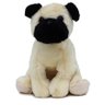 cachorro de pel cia 30 cm pug filhote frente