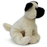 cachorro de pel cia 30 cm pug filhote lateral